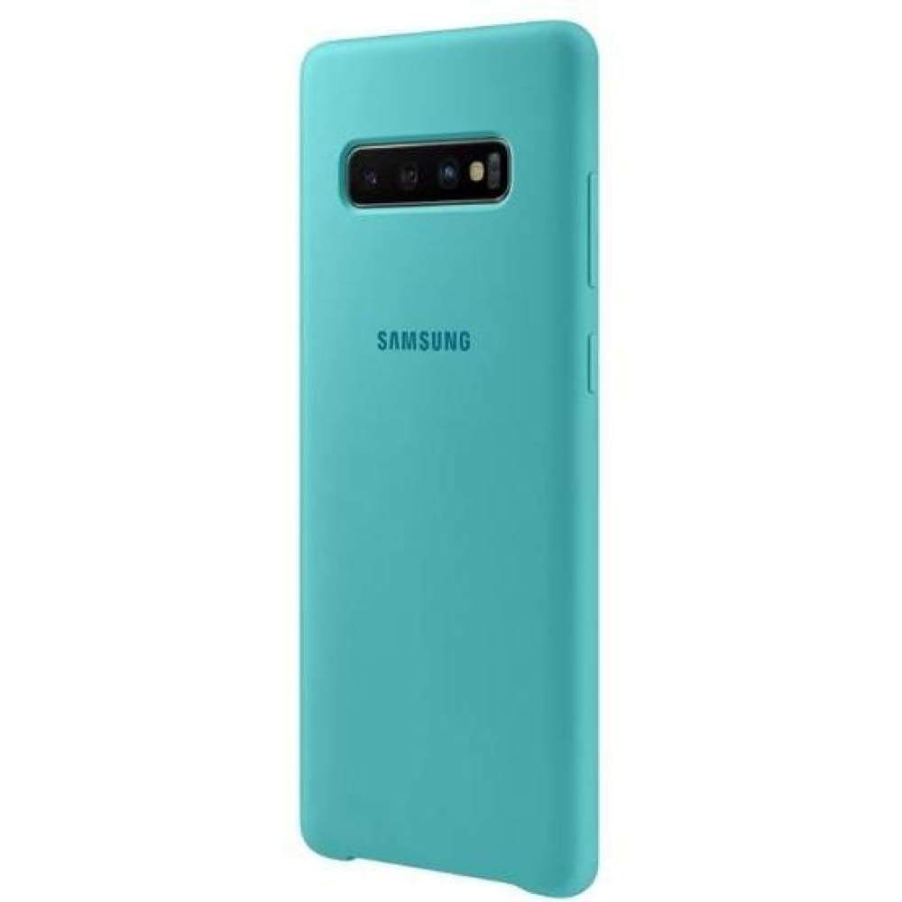 Samsung Silicone Cover suits Galaxy S10+ (6.4) - Green - Accessories