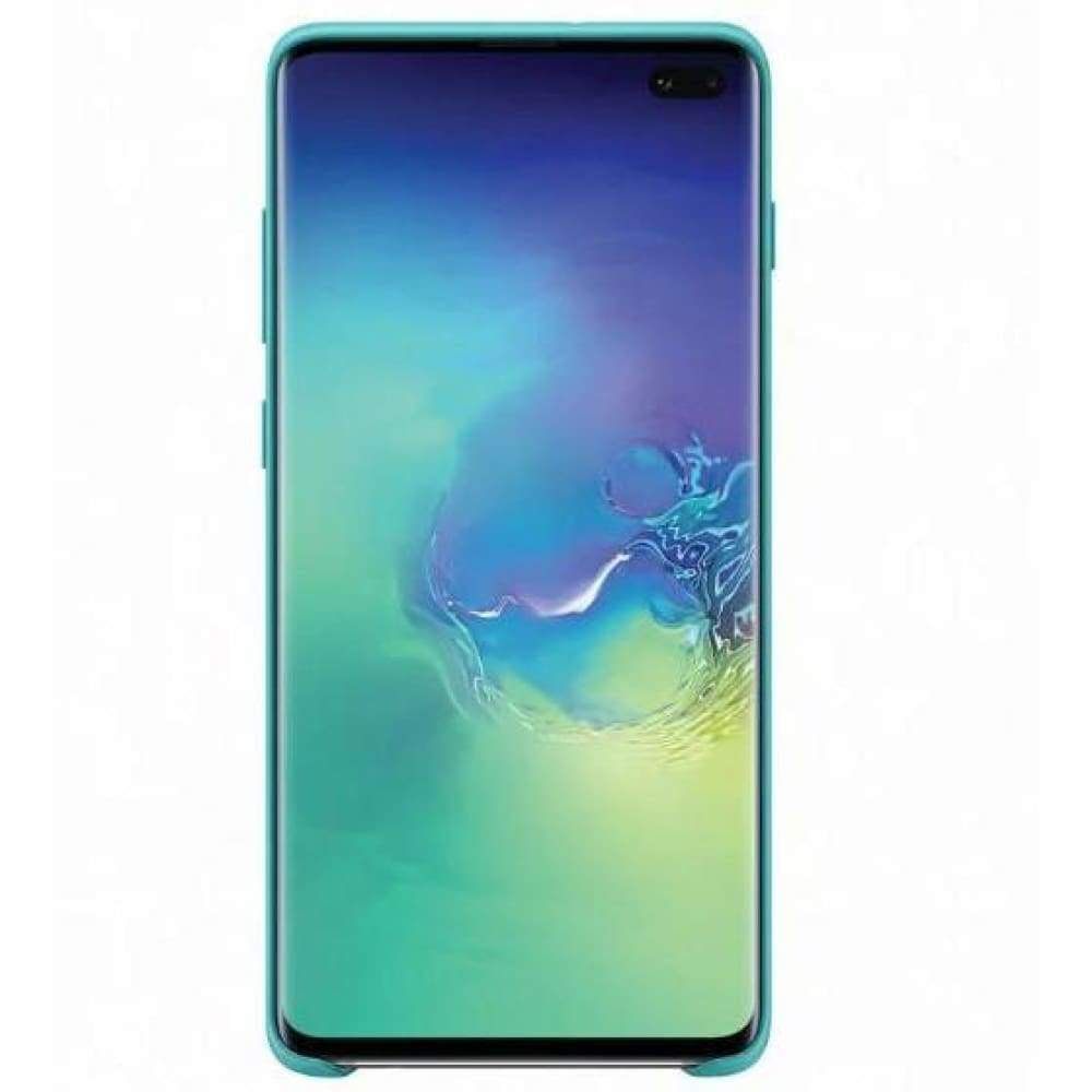 Samsung Silicone Cover suits Galaxy S10+ (6.4) - Green - Accessories