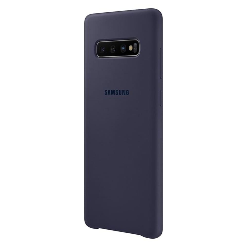 Samsung Silicone Cover suits Galaxy S10+ (6.4) - Navy - Accessories