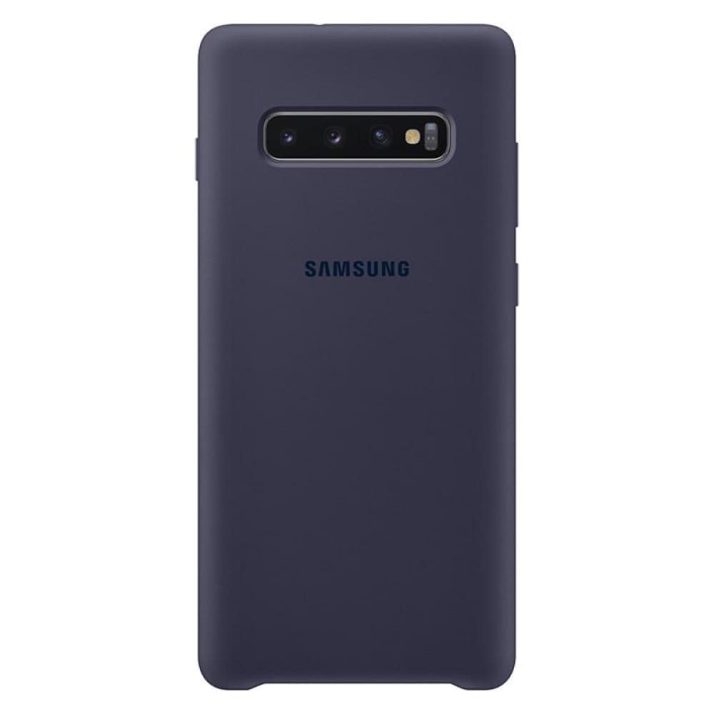 Samsung Silicone Cover suits Galaxy S10+ (6.4) - Navy - Accessories