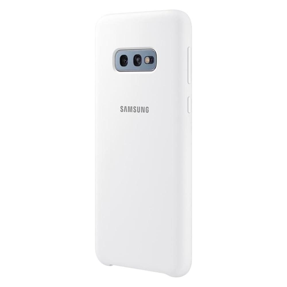 Samsung Silicone Cover suits Galaxy S10e (5.8) - White - Accessories
