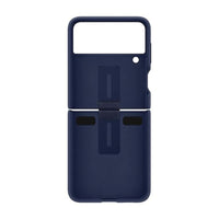 Thumbnail for Samsung Silicone Cover With Ring for Galaxy Flip 3 - Navy - Accessories