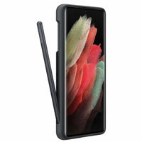 Thumbnail for Samsung Silicone Cover with S-Pen for Galaxy S21 Ultra - Black - Accessories