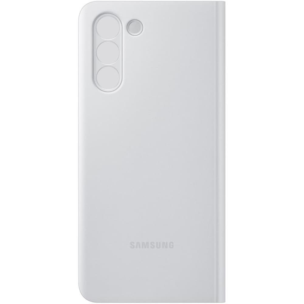 Samsung Smart Clear View Case for Galaxy S21 - Grey - Accessories