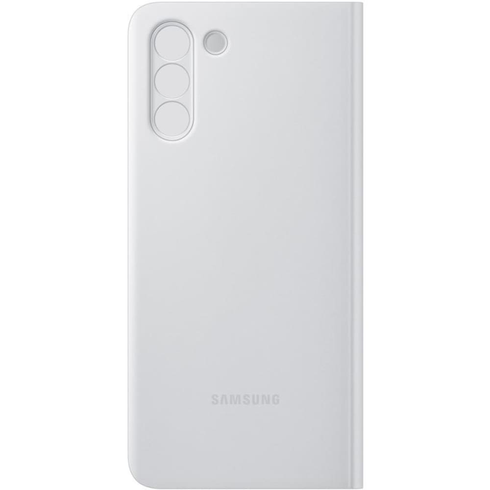 Samsung Smart Clear View Case for Galaxy S21+ - Grey - Accessories