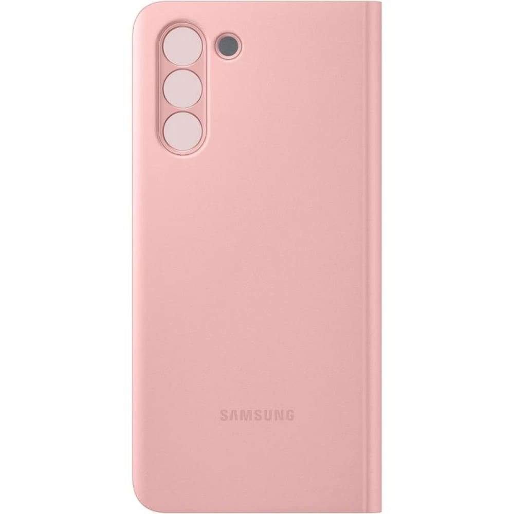Samsung Smart Clear View Case for Galaxy S21 - Pink - Accessories