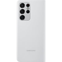 Thumbnail for Samsung Smart Clear View Case for Galaxy S21 Ultra - Grey - Accessories