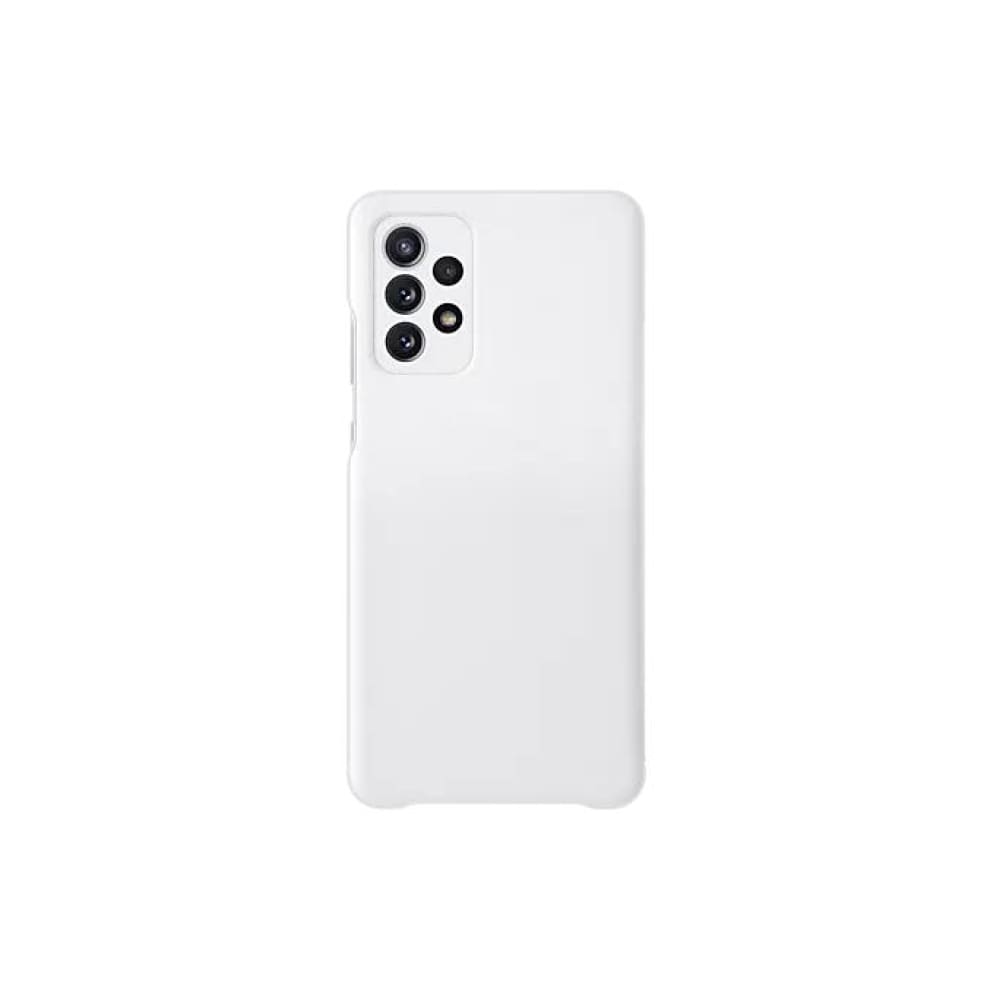 Samsung Smart S View Wallet Cover Case Suits for Galaxy A72 - White - Accessories