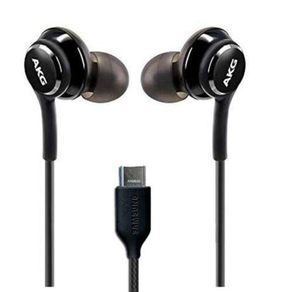 Samsung Type-C AKG In-Ear Earphone for Galaxy Note 10 / S10 - Black - Accessories