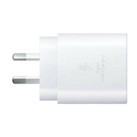 Thumbnail for Samsung USB-C 25W AC Charger (No Cable) - White - Accessories