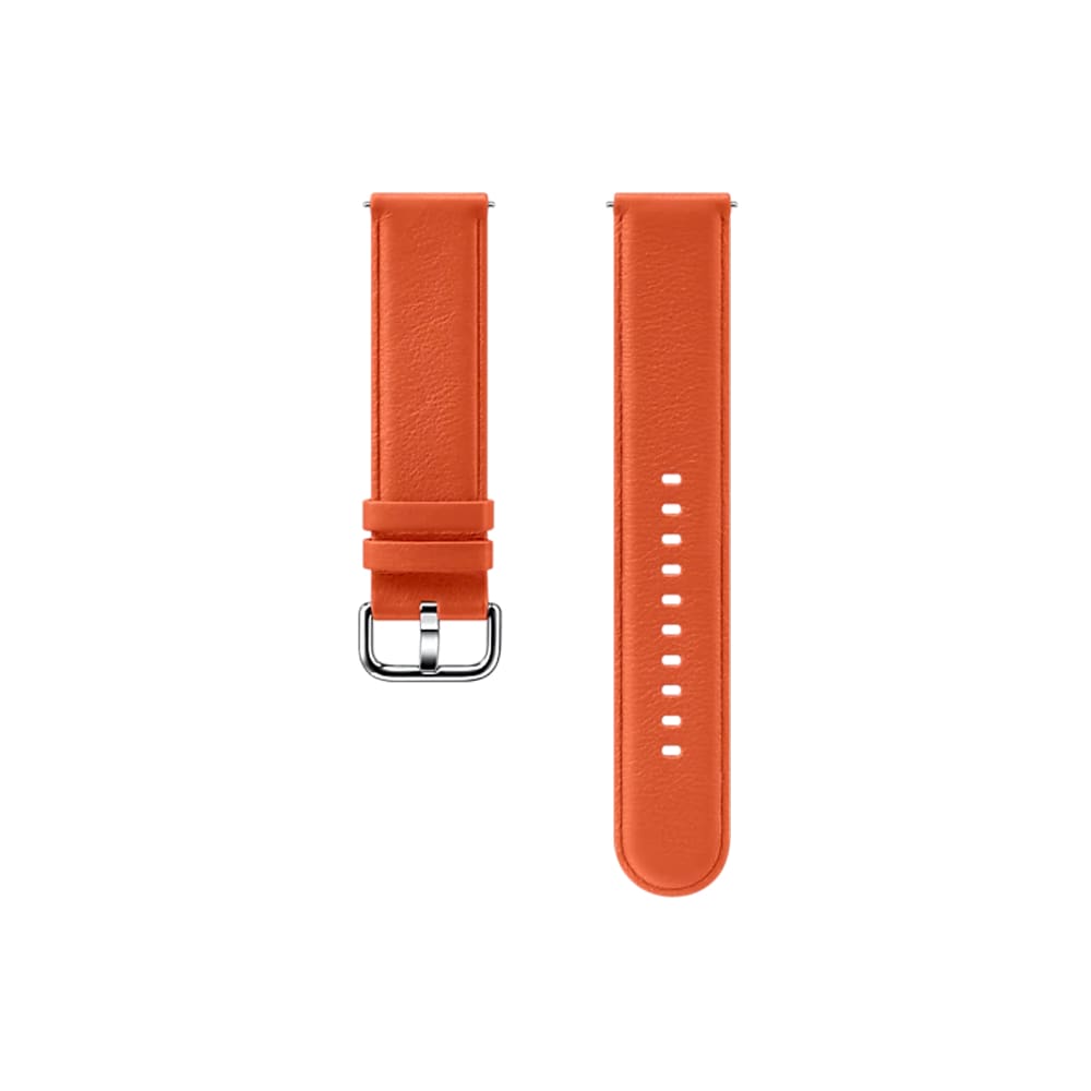 Samsung Watch Leather Band 20mm - Brown - Accessories