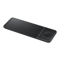 Thumbnail for Samsung Wireless Charger and Trio Charging Pad with AC Charger - Black - Accessories