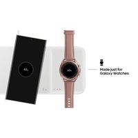 Thumbnail for Samsung Wireless Charger and Trio Charging Pad with AC Charger - White - Accessories