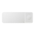 Samsung Wireless Charger and Trio Charging Pad with AC Charger - White - Accessories