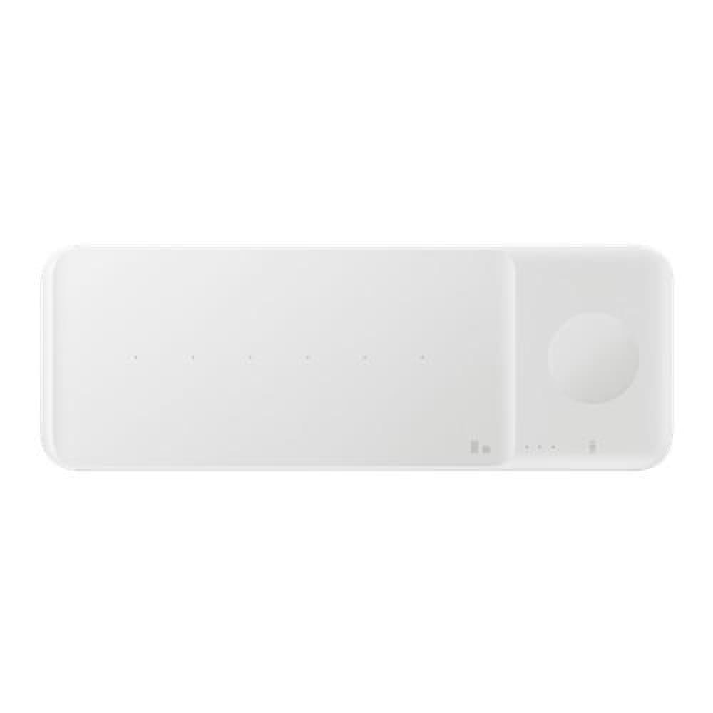 Samsung Wireless Charger and Trio Charging Pad with AC Charger - White - Accessories
