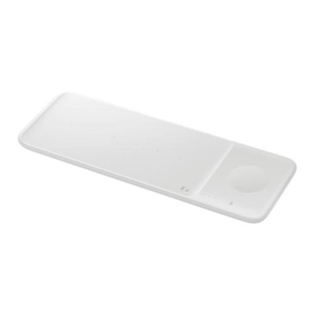 Samsung Wireless Charger and Trio Charging Pad with AC Charger - White - Accessories