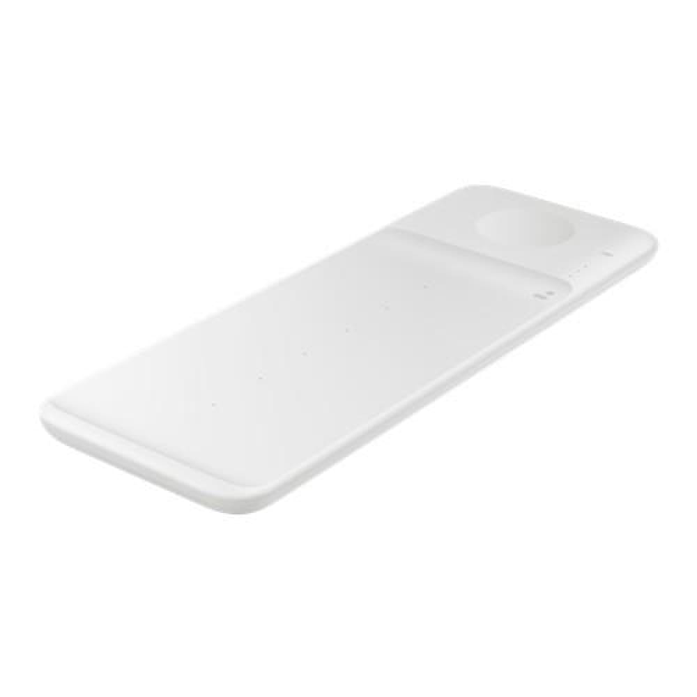 Samsung Wireless Charger and Trio Charging Pad with AC Charger - White - Accessories