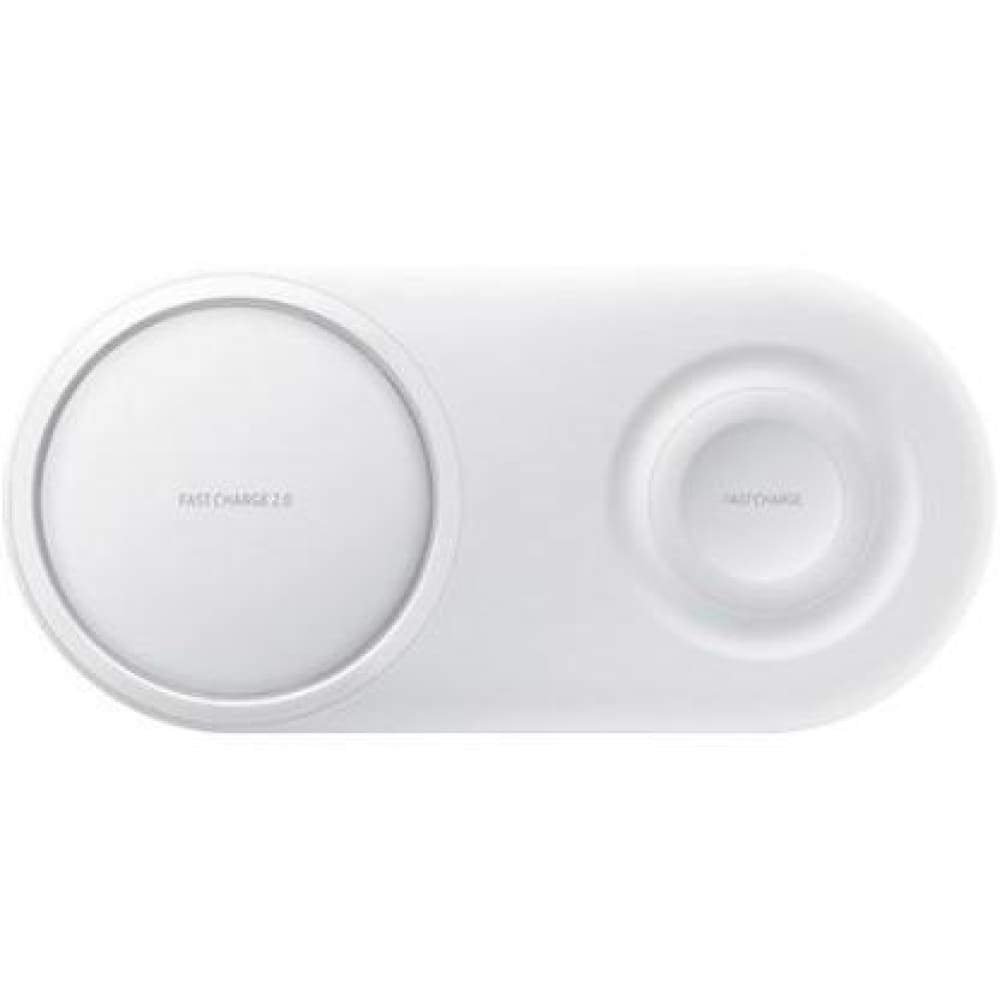 Samsung Wireless Charger Ultra Fast Duo Pad Phone and Watch - White - Accessories