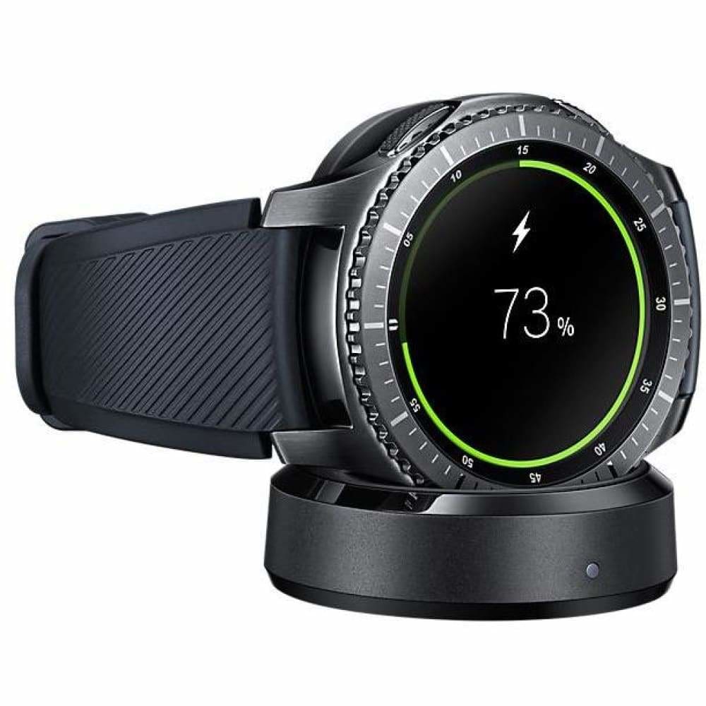 Samsung Wireless Charging Dock for Gear S3 - Black - Accessories