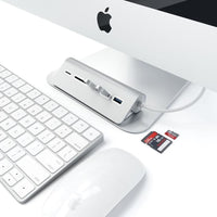 Thumbnail for Satechi 3-Port USB 3.0 Hub with Card Reader - Accessories
