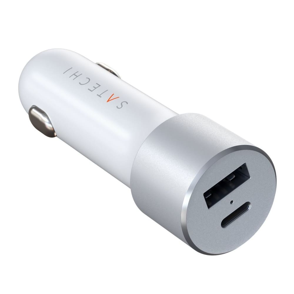 Satechi 72W USB-C PD Car Charger - Silver - Accessories