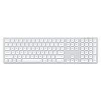 Thumbnail for Satechi Aluminium Bluetooth Keyboard - Silver/White - Accessories