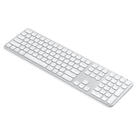 Thumbnail for Satechi Aluminium Bluetooth Keyboard - Silver/White - Accessories