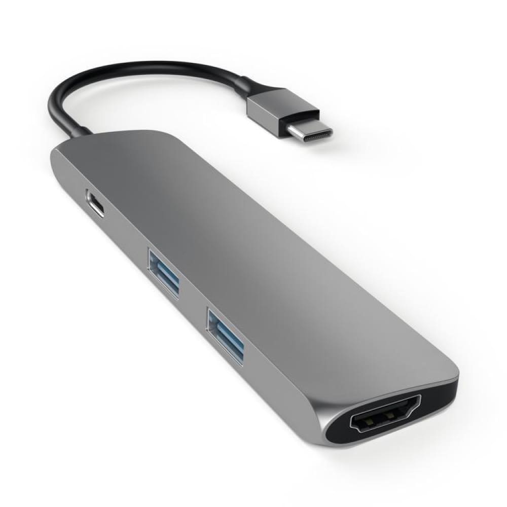 Satechi Slim USB-C MultiPort Adapter - Space Grey - Accessories