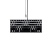 Thumbnail for Satechi Slim W1 Wired Backlit Keyboard - Space Grey - Accessories