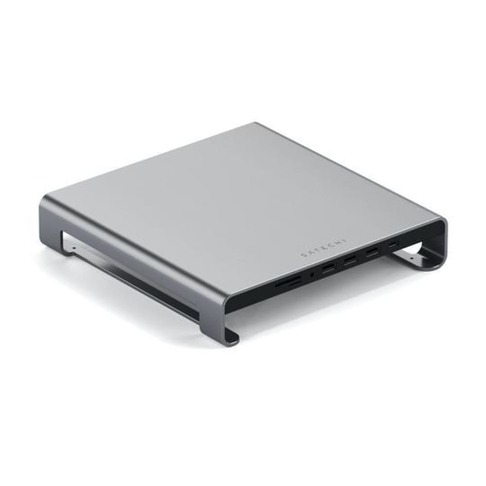 Satechi USB-C Aluminum Monitor Stand Hub for iMac - Accessories