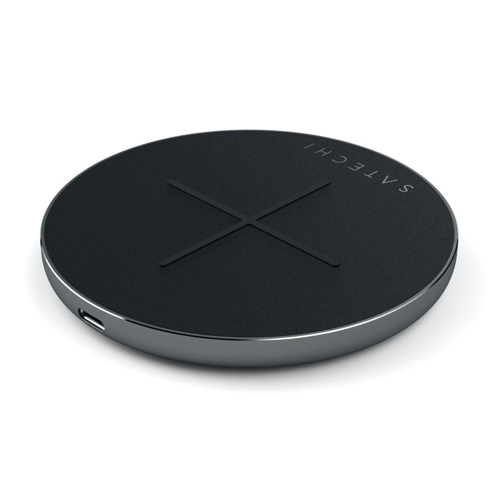 Satechi USB-C PD & QC Wireless Charger - Space Grey - Accessories
