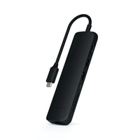 Thumbnail for Satechi USB-C Slim Multiport with Ethernet Adapter - Black - Accessories