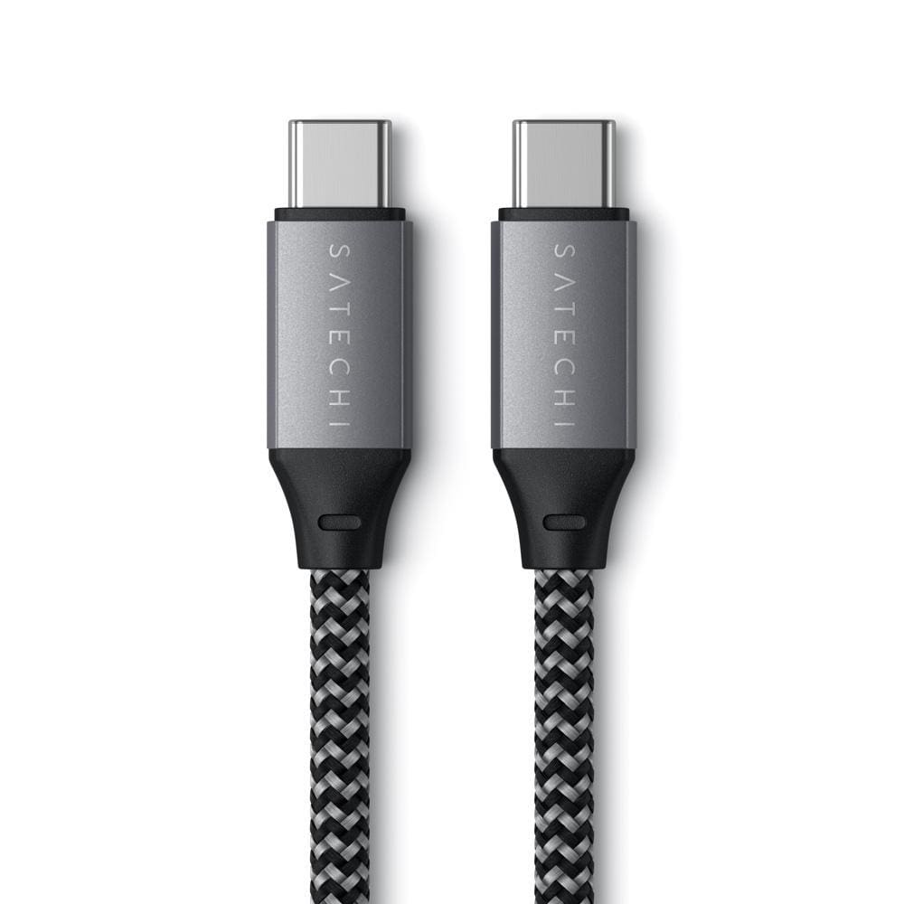 Satechi USB-C to USB-C Short Cable 25cm - Space Grey - Accessories