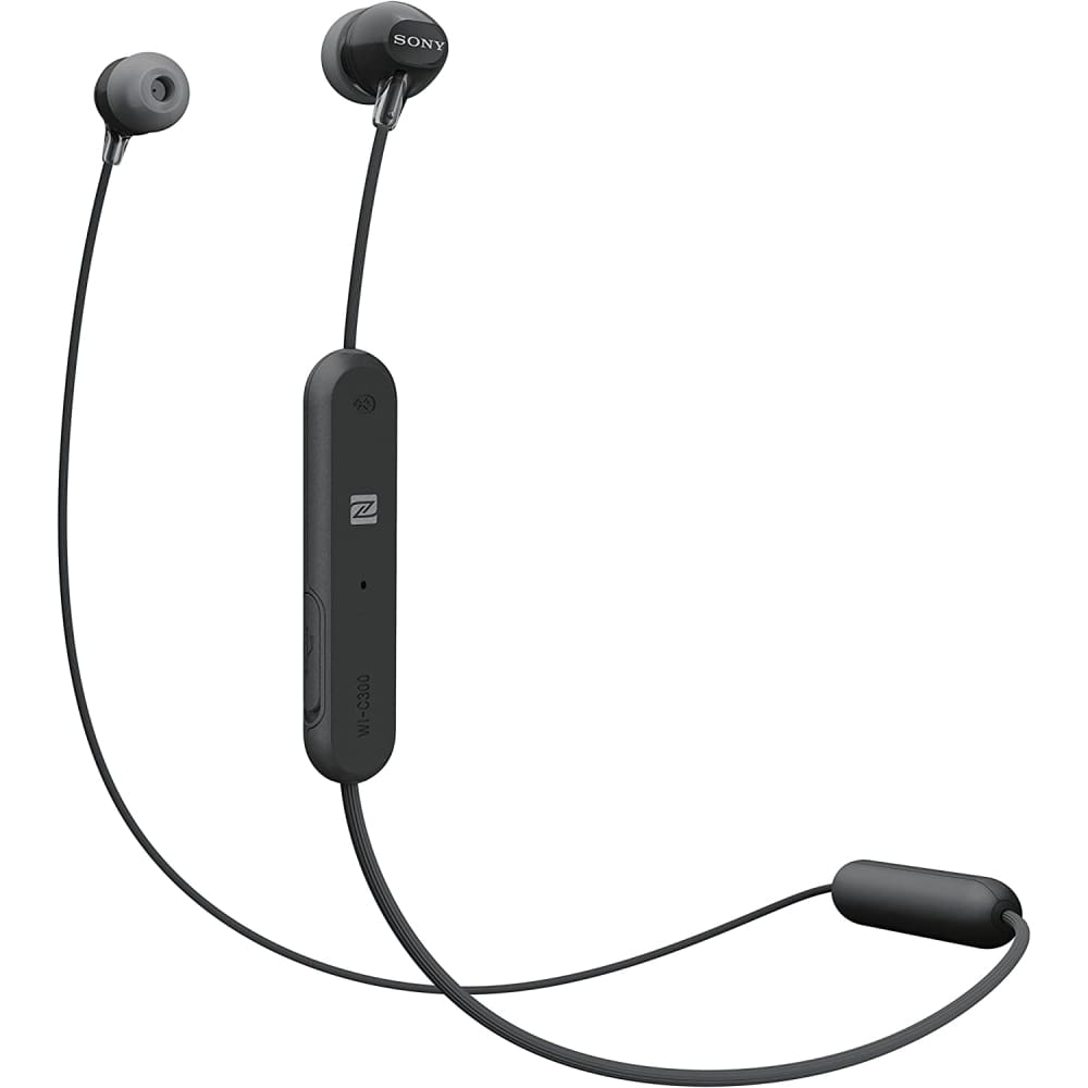 Sony Bluetooth Sports Headphone WI-C300 - Black - Accessories