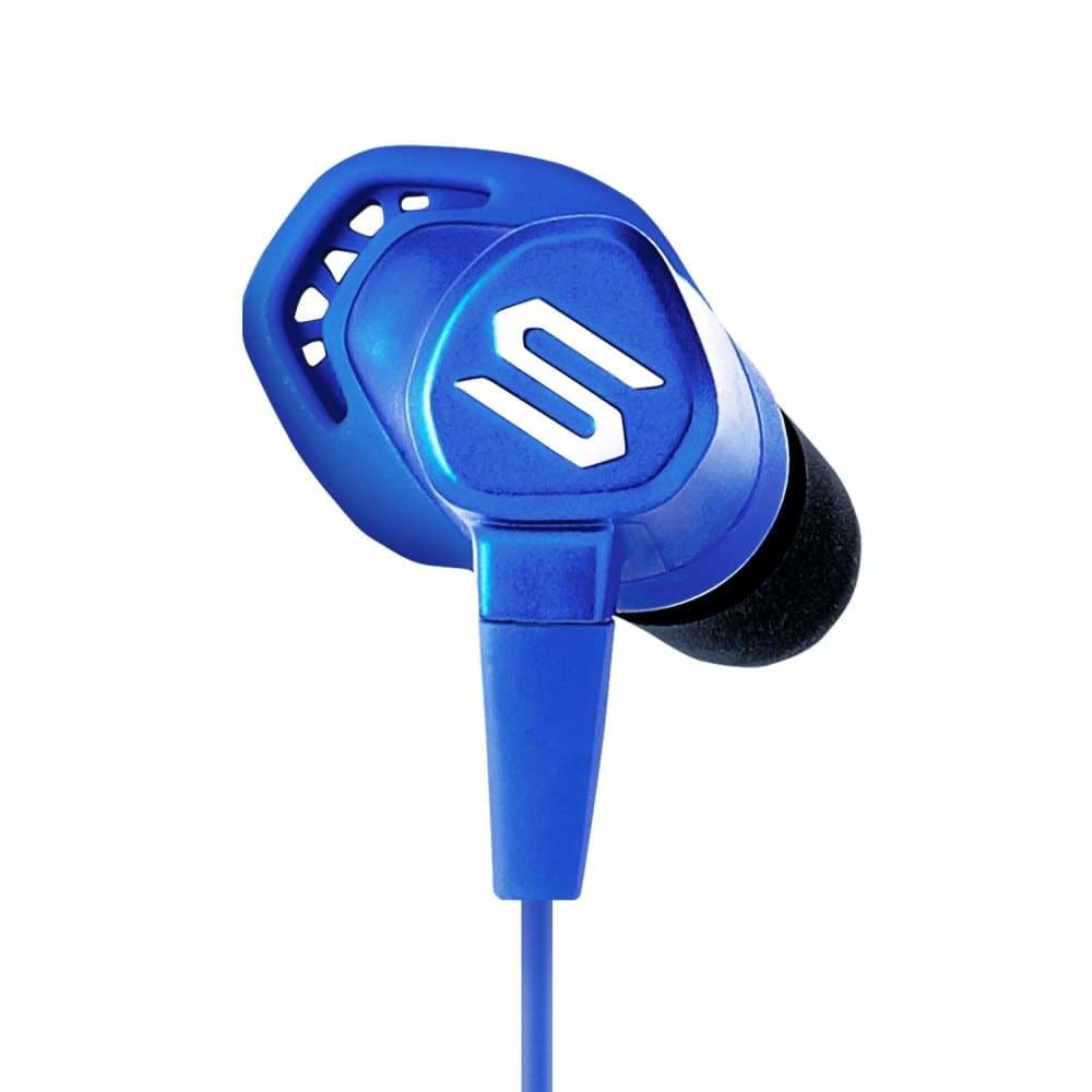 Soul Run Free Pro HD Sports Earphones with Bluetooth - Blue - Audio