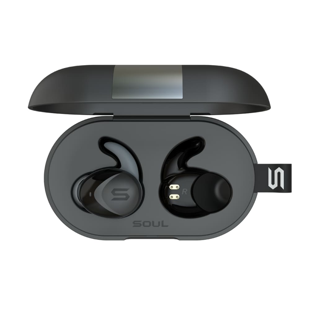 Soul ST-XS2 True Wireless Earbuds - Matte Black - Audio