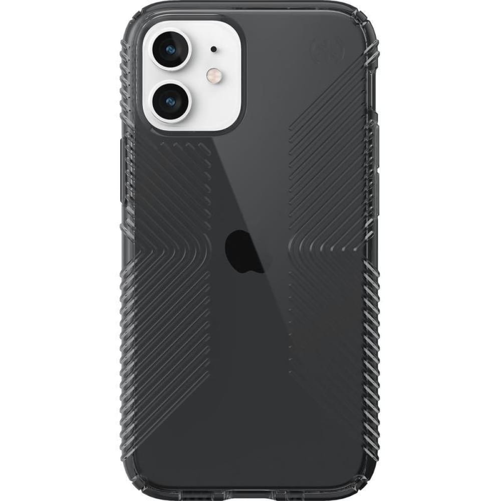 Speck Presidio Perfect Clear Grip Suits iPhone 12 Mini - Black Obsidian - Speck