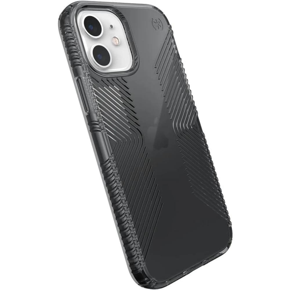 Speck Presidio Perfect Clear Grip Suits iPhone 12 / 12 Pro - Black Obsidian - Speck