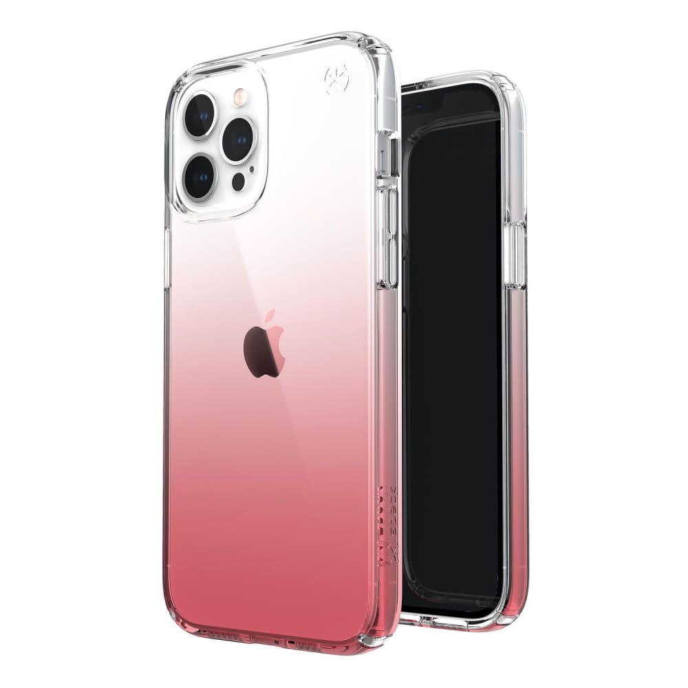 Speck Presidio Perfect Clear Suits iPhone 12 Pro Max - Ombre Rose Fade - Accessories