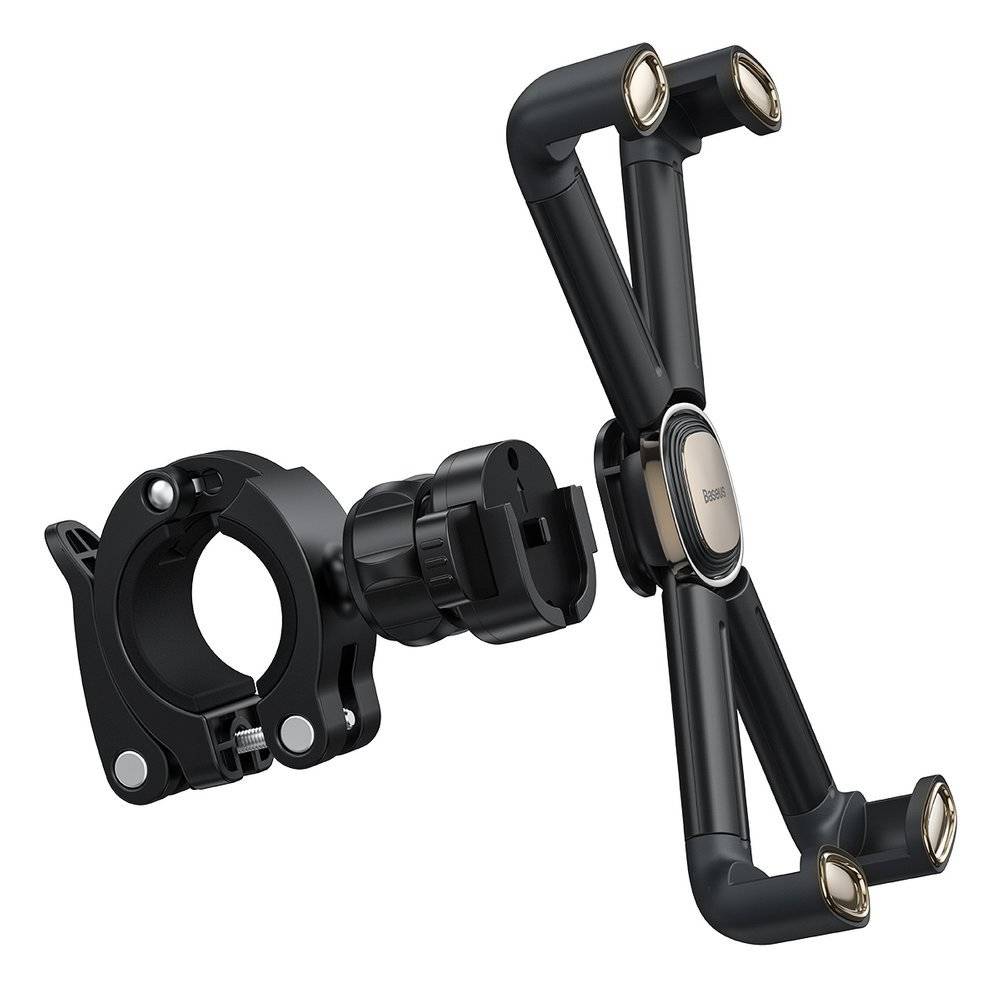 Baseus 360 Quick Lock Bike / Motorcycle Holder / Handlebar Bracket Mount for Phone