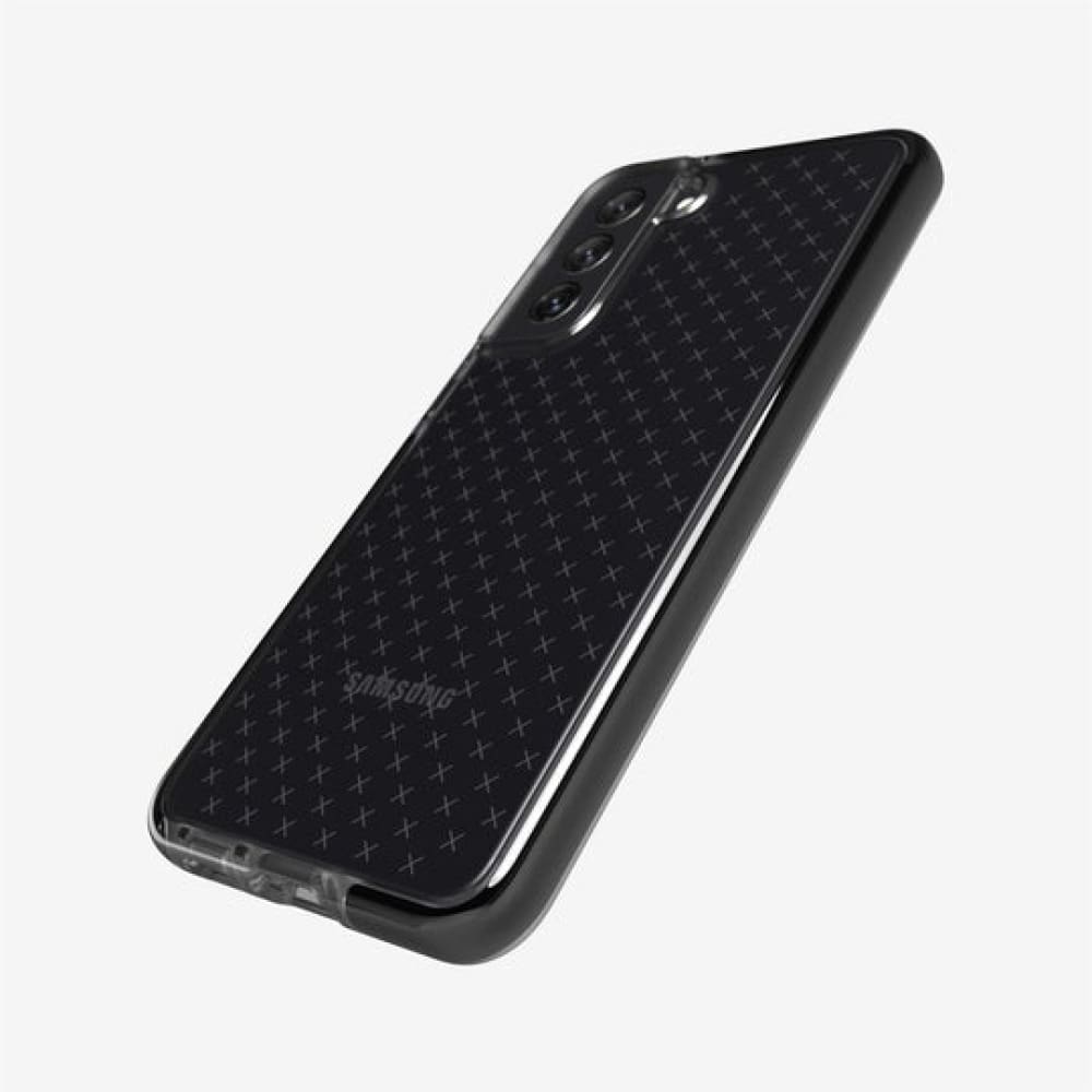 TECH21 Evo Check Case for Samsung Galaxy S21 FE 5G - Smokey Black - Accessories