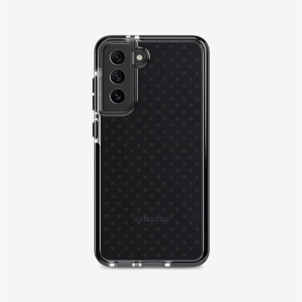 TECH21 Evo Check Case for Samsung Galaxy S21 FE 5G - Smokey Black - Accessories