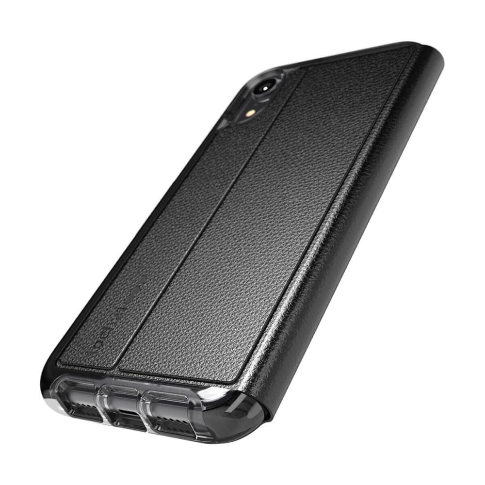 Tech21 Evo Wallet Case for iPhone XR - Black - Accessories