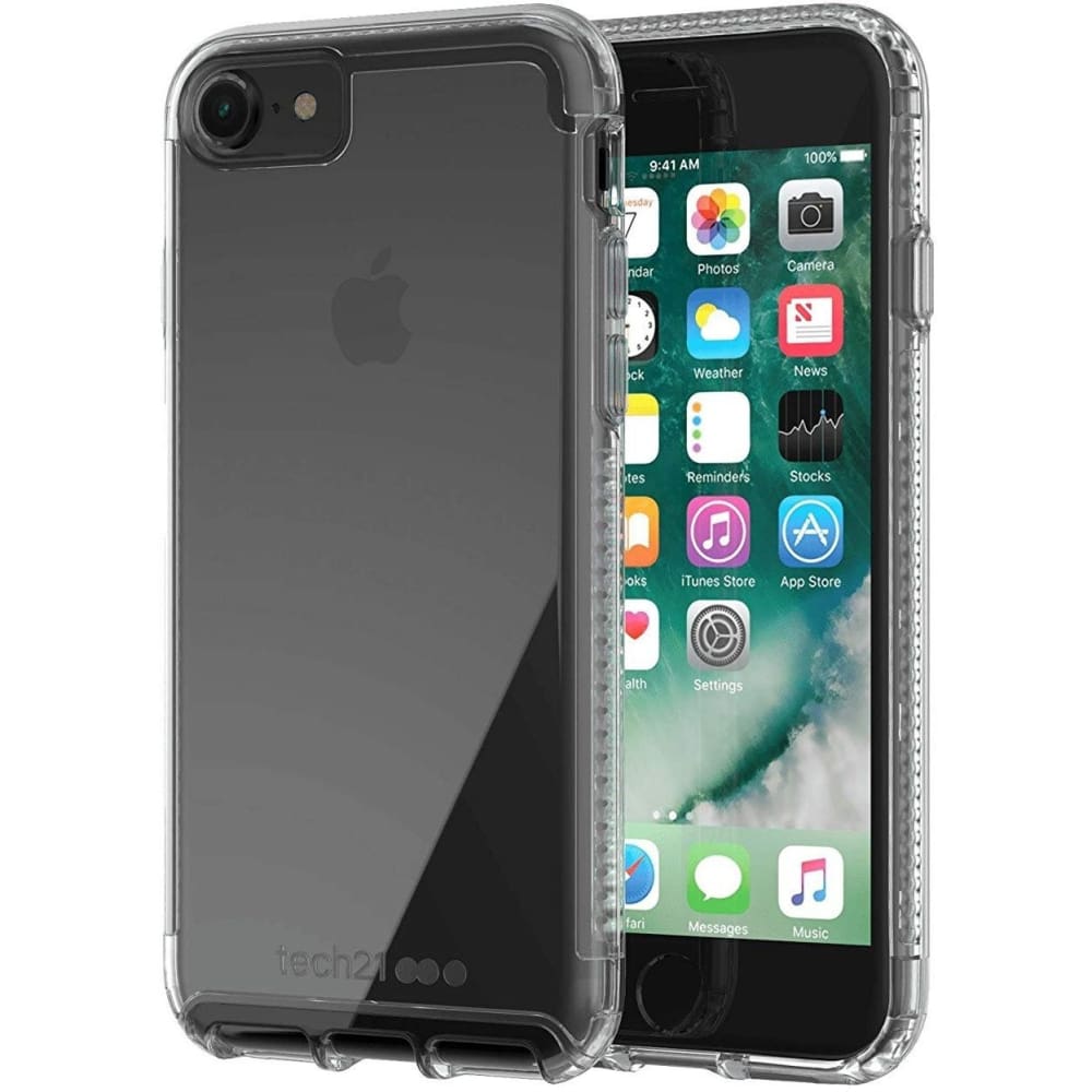 Tech21 iPhone 8 Pure Clear Case - Clear - Accessories