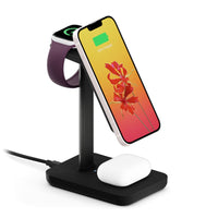 Thumbnail for Twelve South HiRise 3 Triple Wireless Charger - Black
