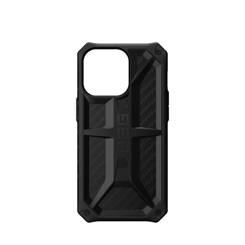 UAG Monarch Case Rugged Cover for iPhone 13 Pro - Carbon Fiber Black - Accessories