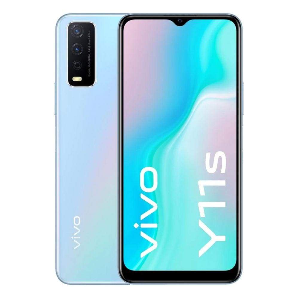 Vivo Y11s 4G Dual Sim 32GB/3GB 6.51 HD+ Halo Display - Blue - Mobiles