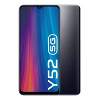 Thumbnail for Vivo Y52 5G Dual Sim 128GB/4GB 6.58 FHD+ Display - Black - Mobiles
