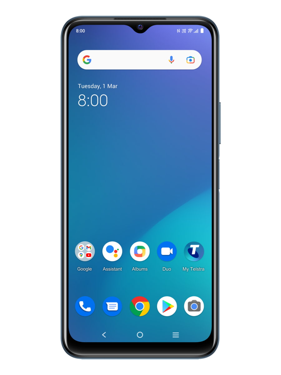 Telstra Locked Vivo Y21s 6.51" (128GB, 4GX) - Midnight Blue