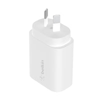 Thumbnail for Belkin 25w Wall Charger w-cable USB-C to USB-C PPS - White